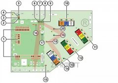從顏色判斷狀態KUKA機器人CCU板信號指示燈問題